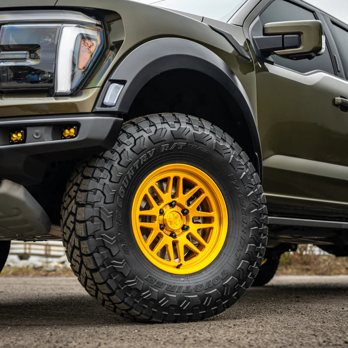 9&3 Wheels FRS-01 | 6061-T6 Forged | Smooth Lip | Brushed Gold