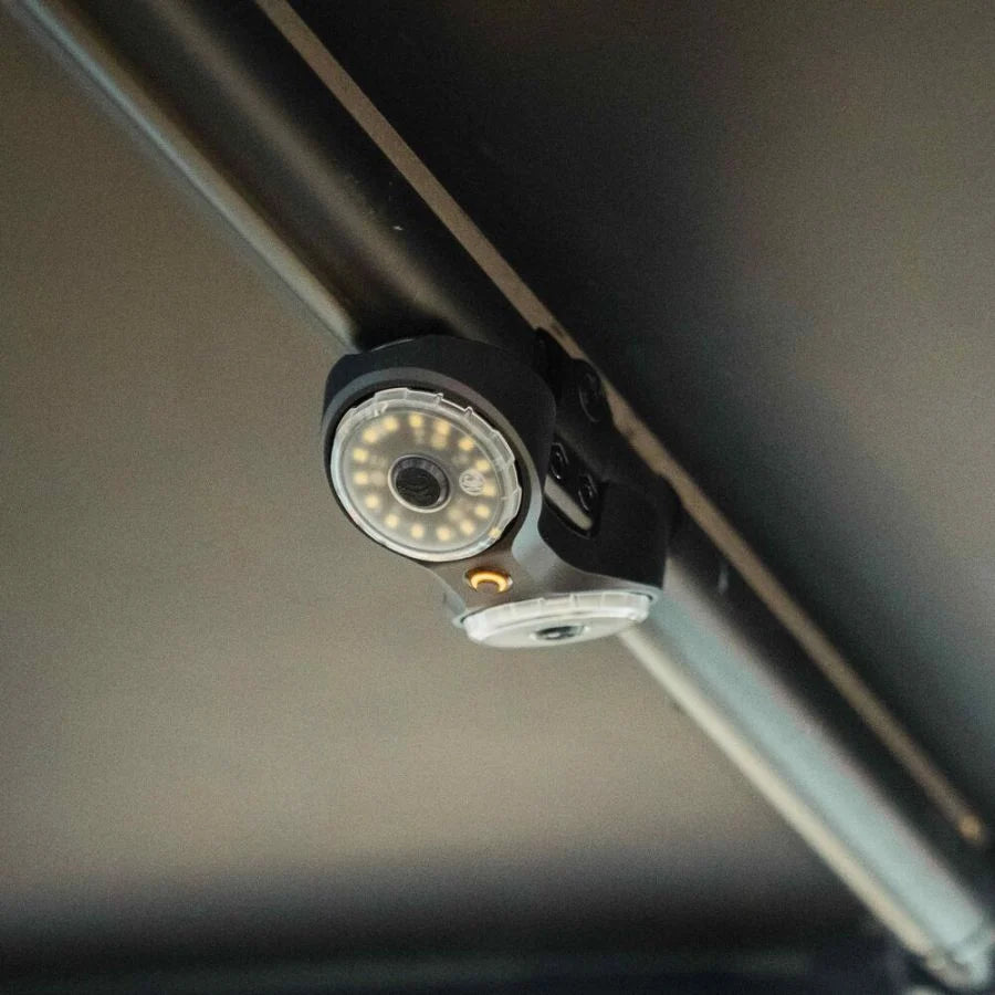 KC Hilites Dual Cyclone Dome Light Tube Clamp Claw Bundle - For Roll Cages