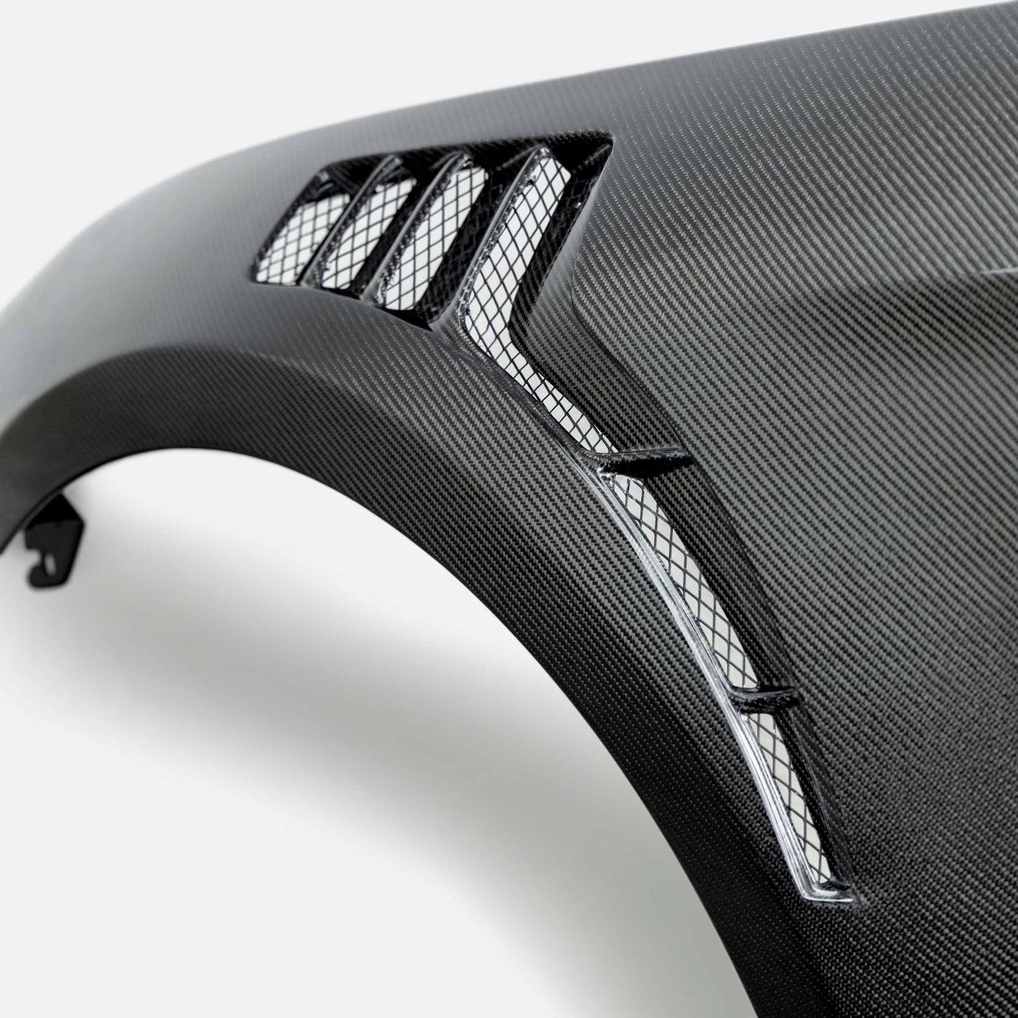 Anderson Composites Type-TPF carbon fiber track pack fenders for 2020-2022 Ford Mustang Shelby GT500