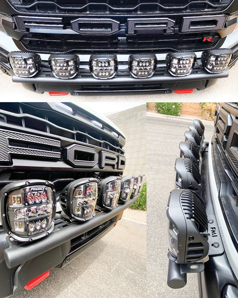 FMI 2024+ Raptor Front Light Mount Kit (modular bumper) - Use Any Light