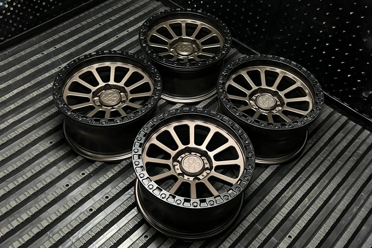 9&3 Wheels FR-12R | 6061-T6 Forged | Simulated Beadlock w/ Removable Ring
