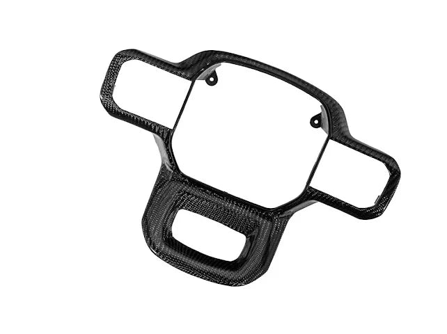 2021+ Ford Raptor/R Carbon Fiber Steering Wheel Button Trim Cover
