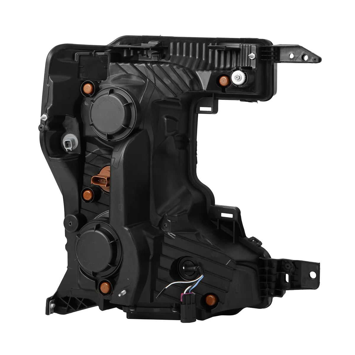 Alpharex 20-22 Ford Super Duty LUXX-Series LED Projector Headlights Alpha-Black