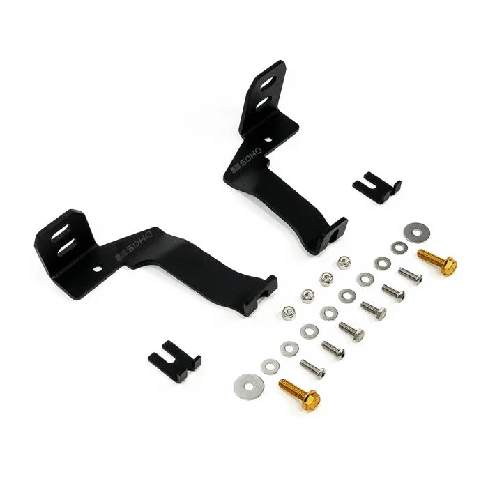 SDHQ OFF ROAD '21-26 FORD RAPTOR SDHQ BUILT A-PILLAR LIGHT MOUNTS