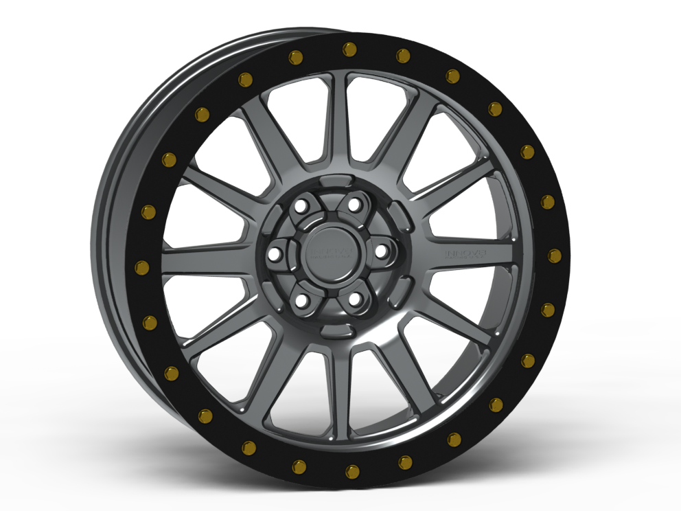 INNOV8 G600 Simulated Beadlock Wheel 20x9.0" - Raptor