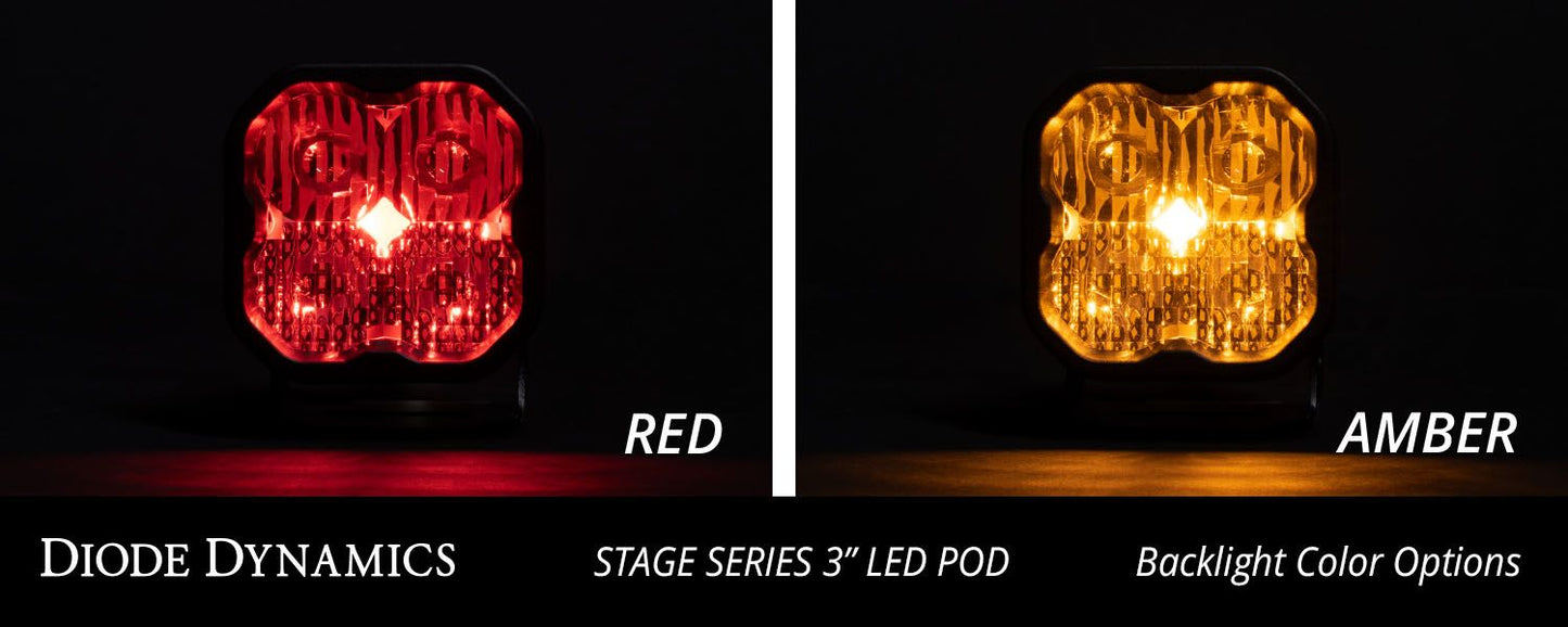 Diode Dynamics SS3 SAE White Max LED Pod (one)