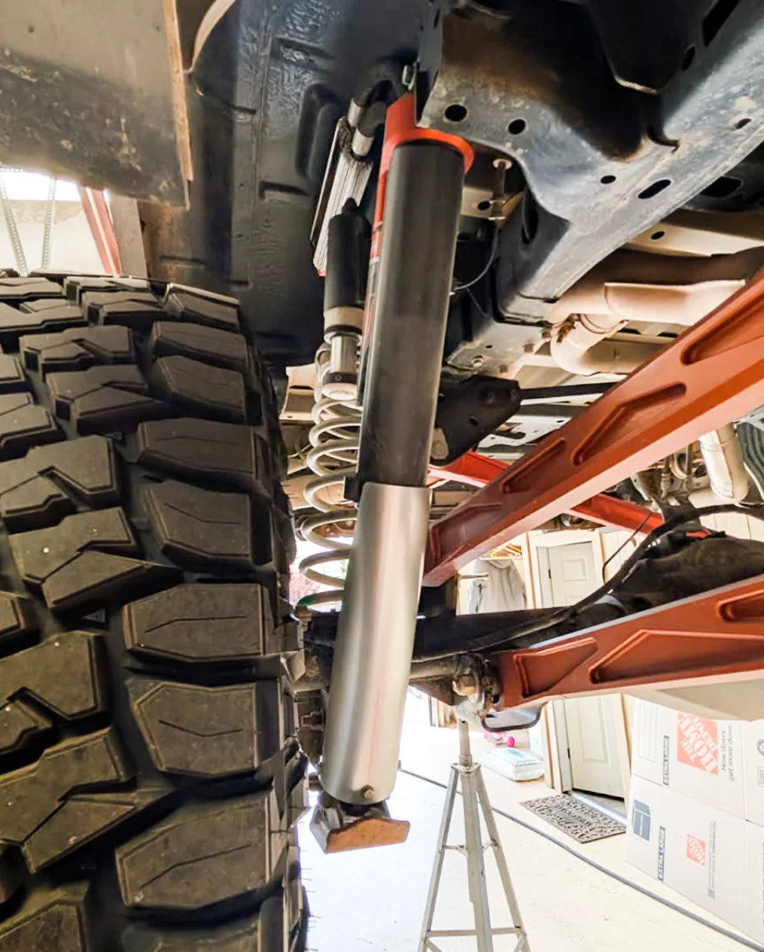 Rear Shock Guard Kit (FOX 3.2 Live Valve Internal Bypass) Gen 3 Raptor