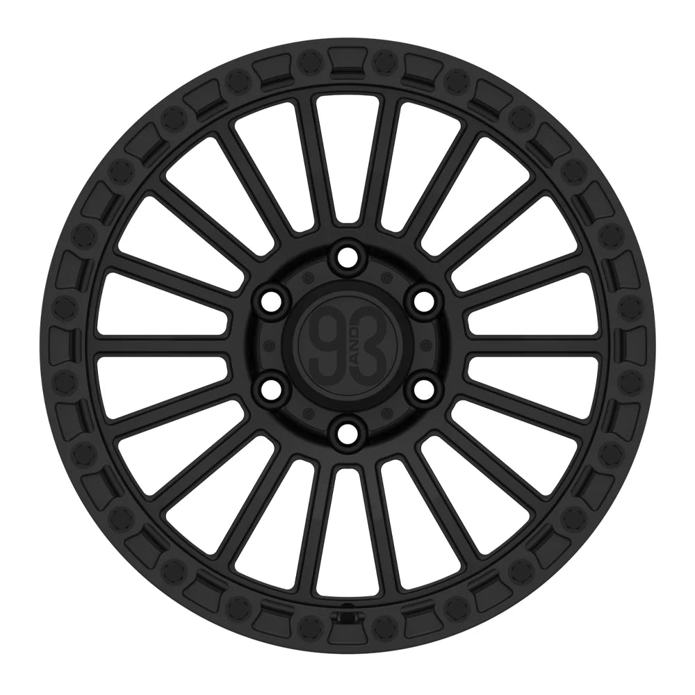 9&3 Wheels FR-18R | 6061-T6 Forged | Simulated Beadlock w/ Removable Ring