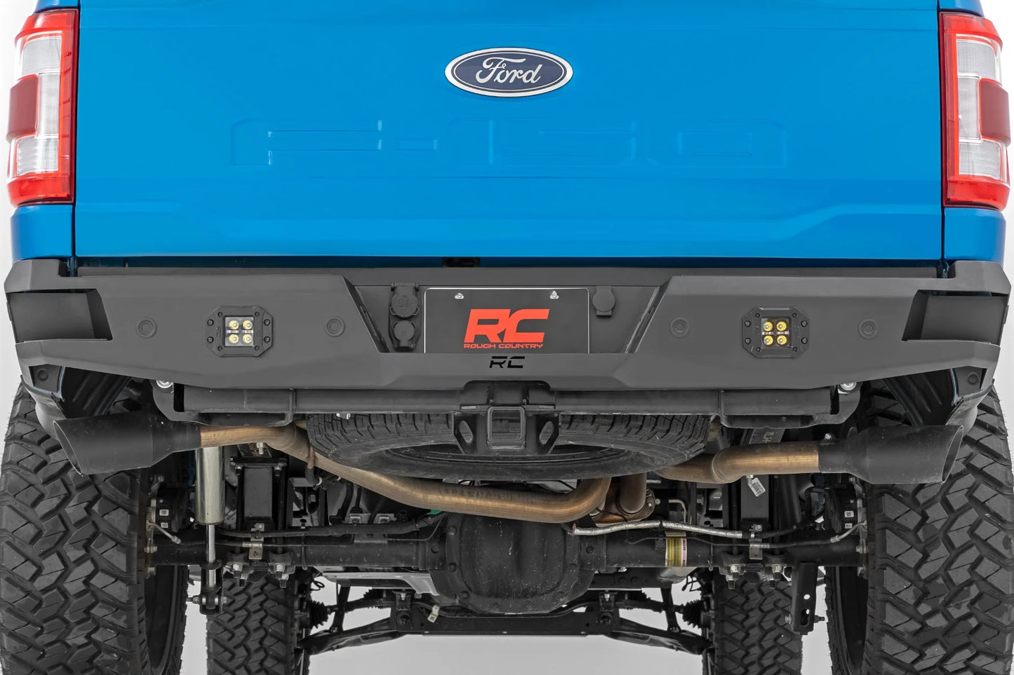 Rough Country Rear Bumper - 2021-2025 Ford F150