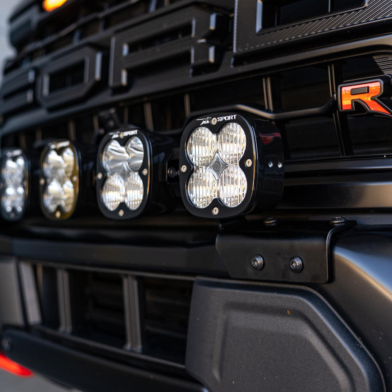 Baja Designs 2024-2025 Ford Raptor R/37 6 XL Linkable Bumper Light Kit