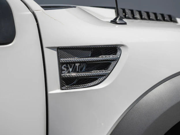 2010-2014 Ford Raptor SVT Replacement Carbon Fiber Side Fender Vent Trim