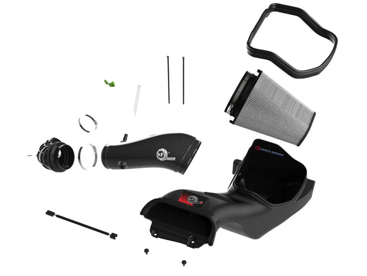 AFE 2023-2026 Ford Raptor R Track Series Carbon Fiber Cold Air Intake System w/ Pro DRY S Filter