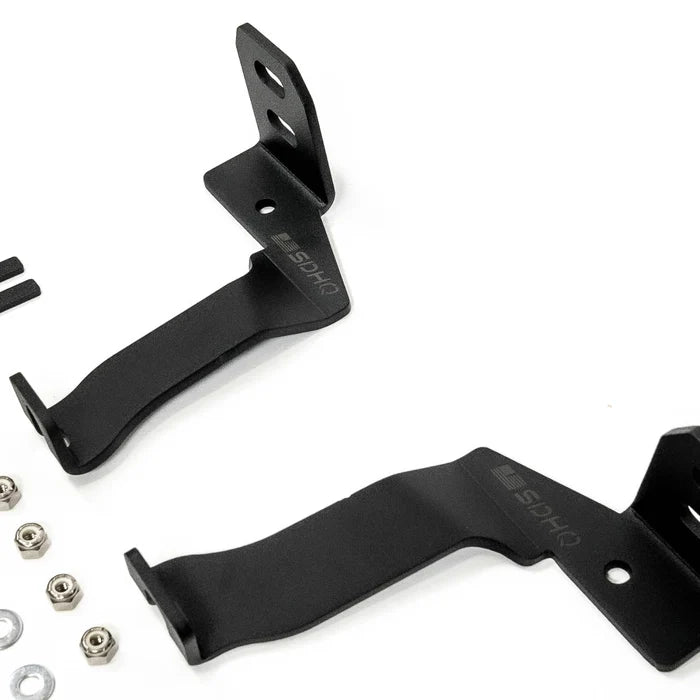 SDHQ OFF ROAD '21-26 FORD RAPTOR SDHQ BUILT A-PILLAR LIGHT MOUNTS