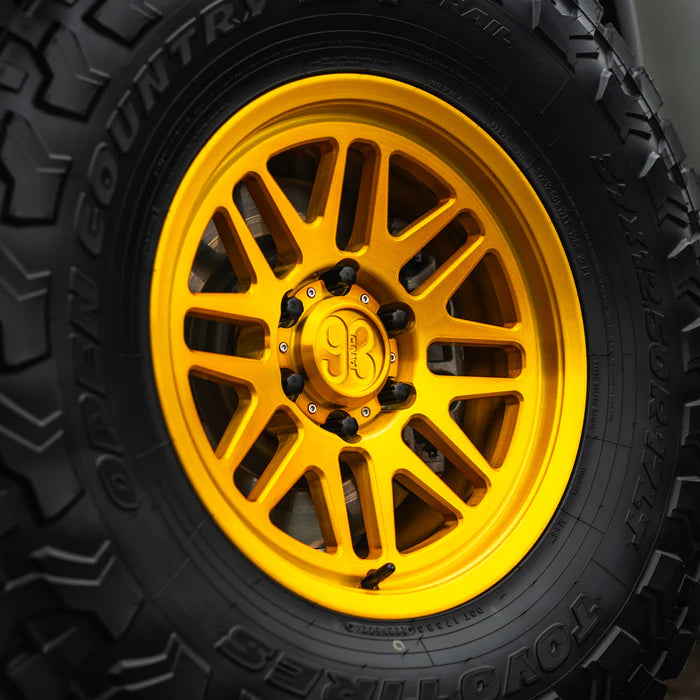 9&3 Wheels FRS-01 | 6061-T6 Forged | Smooth Lip | Brushed Gold