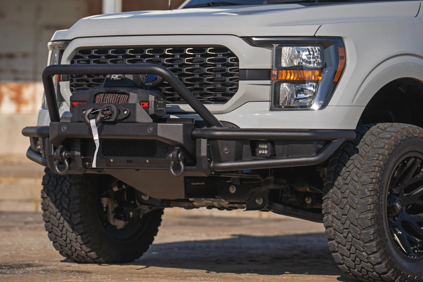 Rough Country Tubular Front Bumper - 2021-2025 Ford F-150