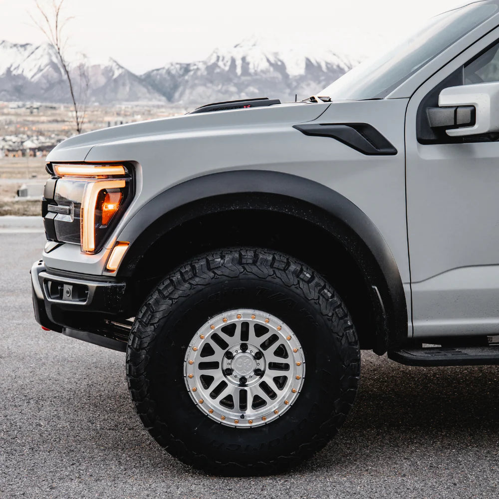 9&3 Wheels FR-01 | 6061-T6 Forged | Simulated Beadlock | Machined