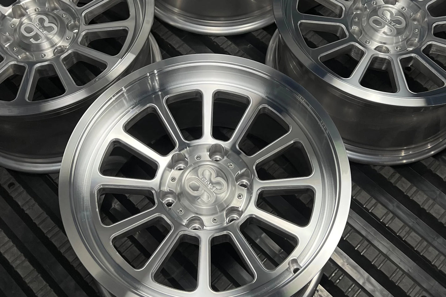 9&3 Wheels FRS-12 | 6061-T6 Forged | Smooth Lip | Machined