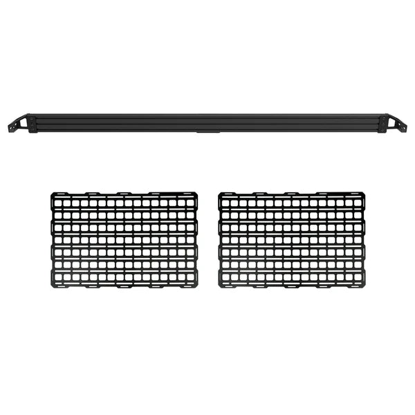 Builtright Bulkhead Accessory Rail System | Ford F-150 & Raptor, 5.5ft Bed 2015+