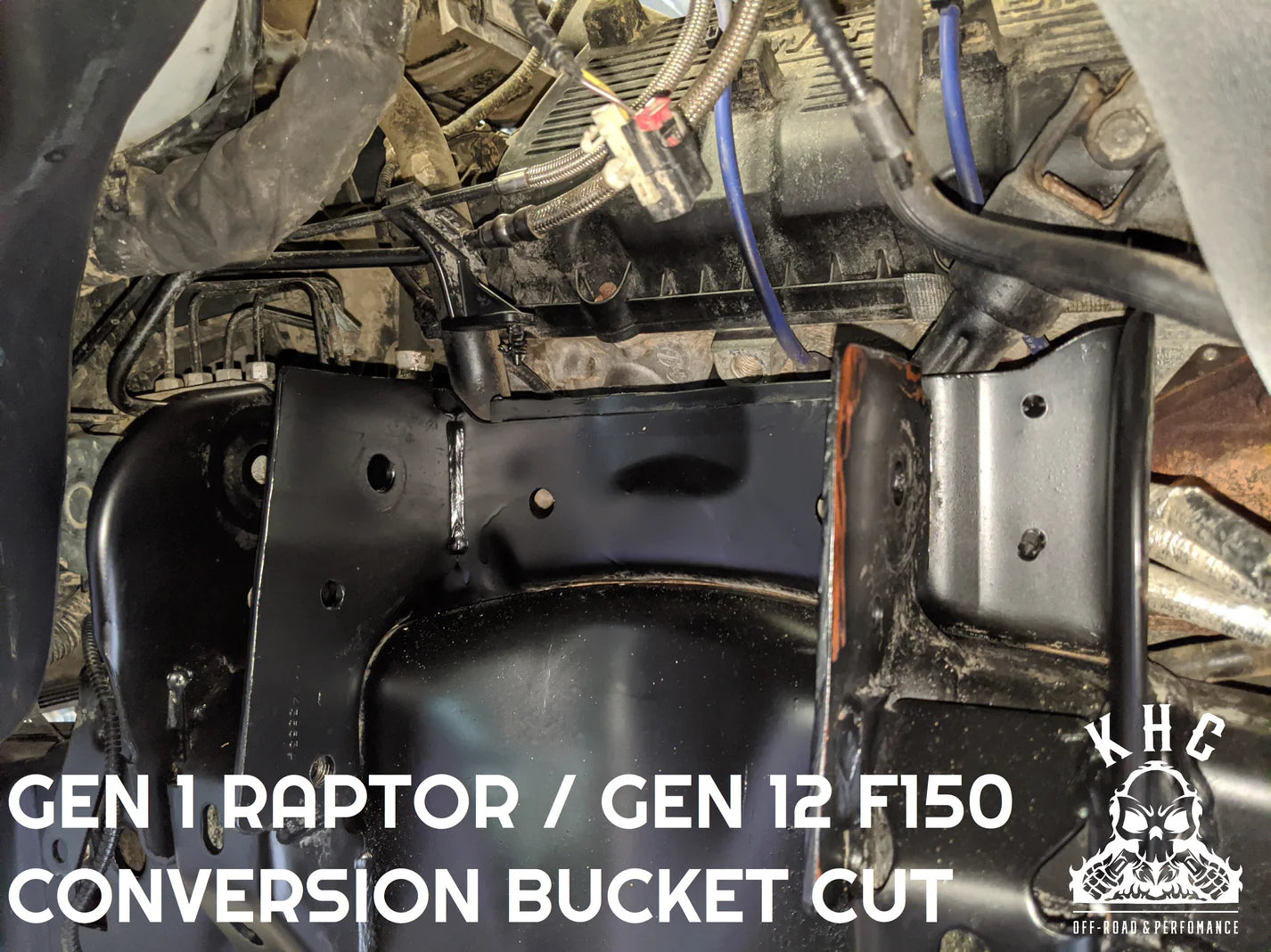 KRAZY HOUSE CUSTOMS Gen 1 Raptor/Gen 12 F150 (09'-14') → Gen 2 Raptor Coil Over Conversion Buckets