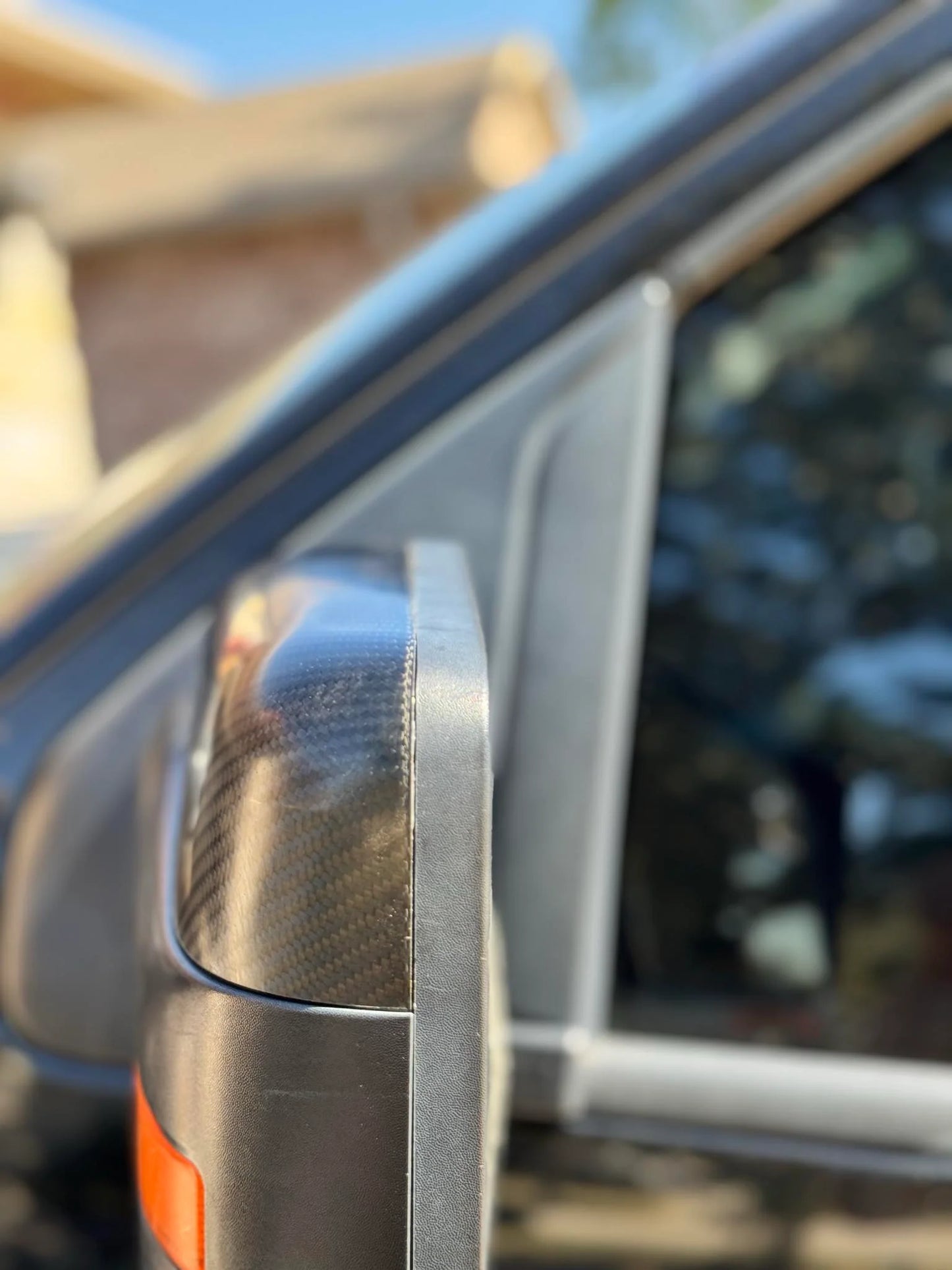 2010-2014 Ford Raptor SVT Replacement Carbon Fiber Mirror Covers