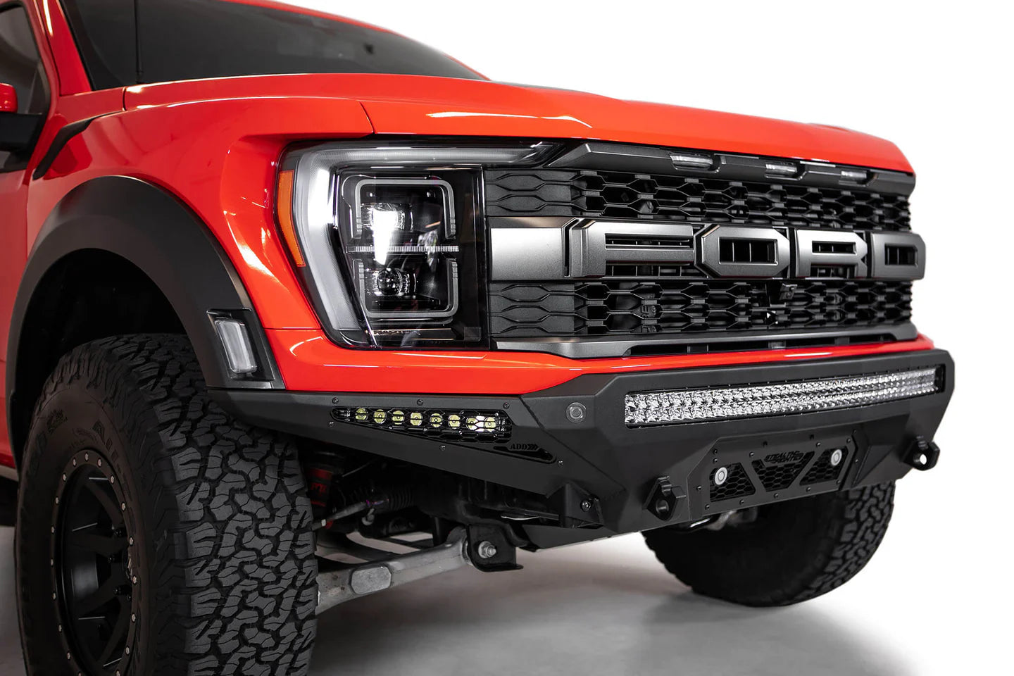 ADD OFFROAD 2021-2024 FORD F-150 RAPTOR/RAPTOR R STEALTH FIGHTER FRONT BUMPER