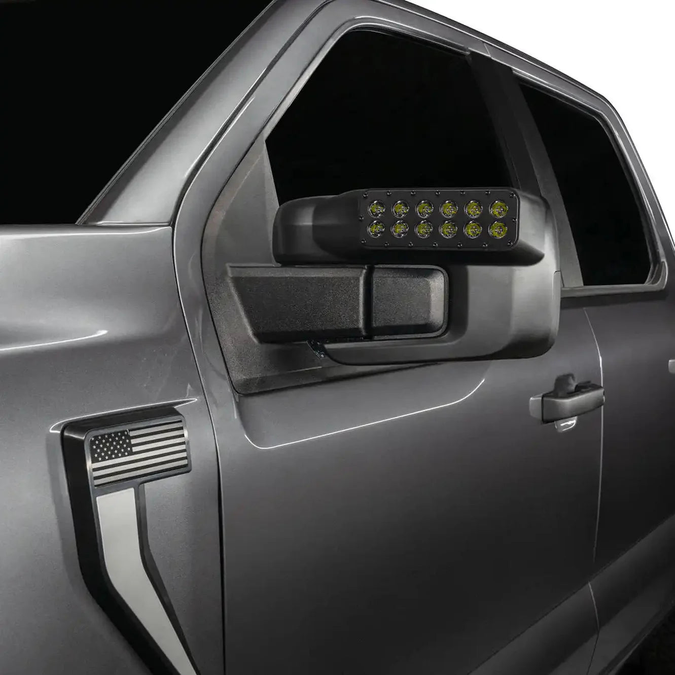 2021-2025 Ford Raptor LED Off-Road Side Mirror Ditch Lights