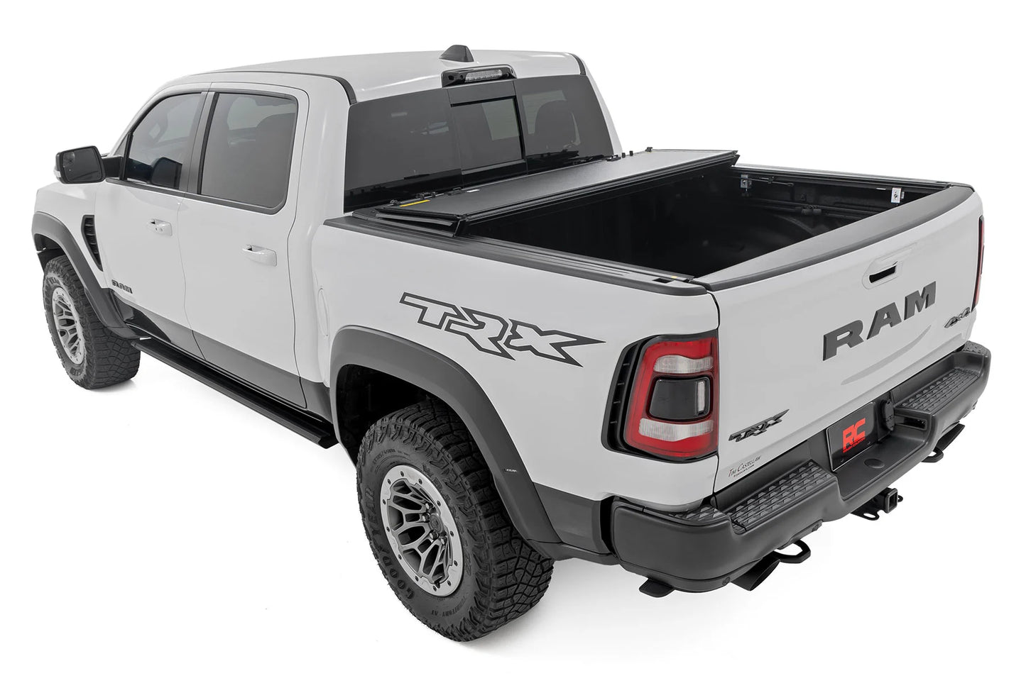 RC Hard Tri-Fold Flip Up Bed Cover 2021-2024 RAM TRX