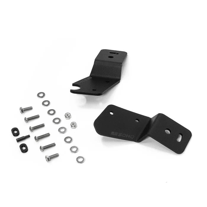 SDHQ Off Road '21-Current Ford Bronco + Bronco Raptor A-Pillar Light Mounts