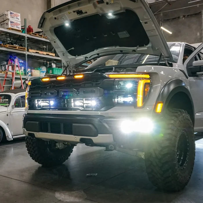 2021-2025 FORD RAPTOR BEHIND THE GRILLE LIGHT MOUNTING KIT
