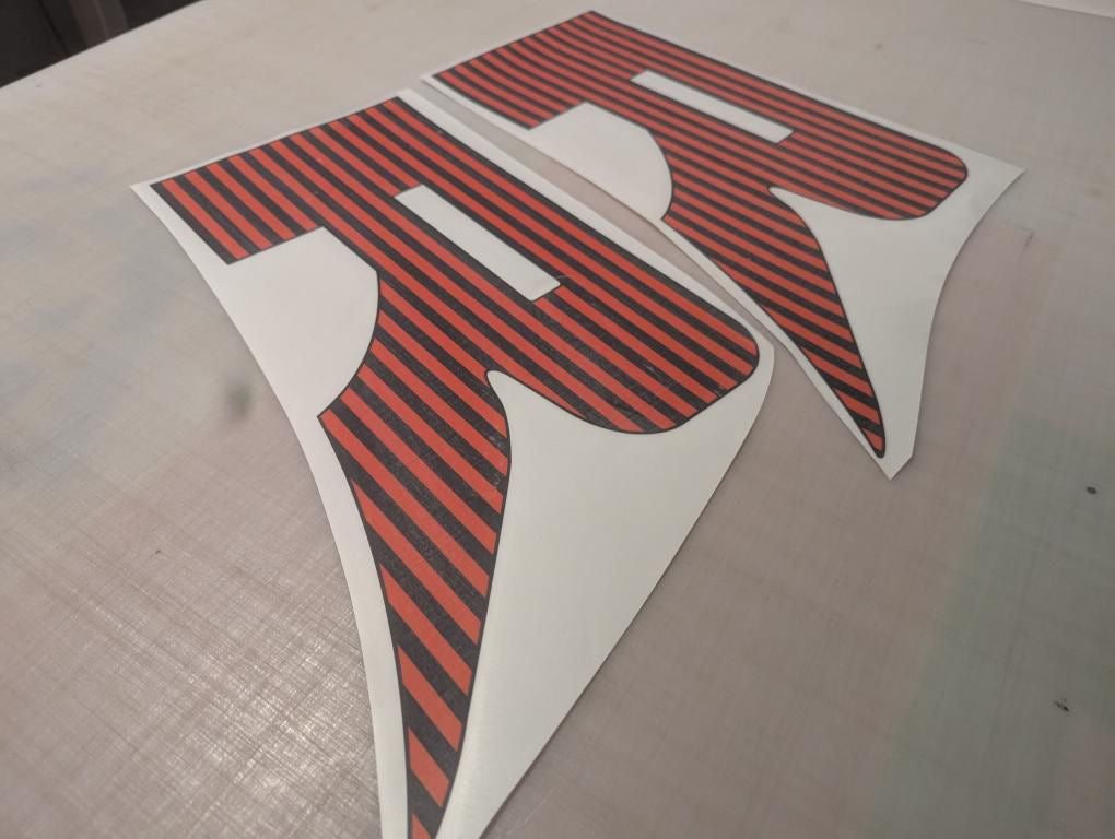 Raptor R Bedside Graphic "R"