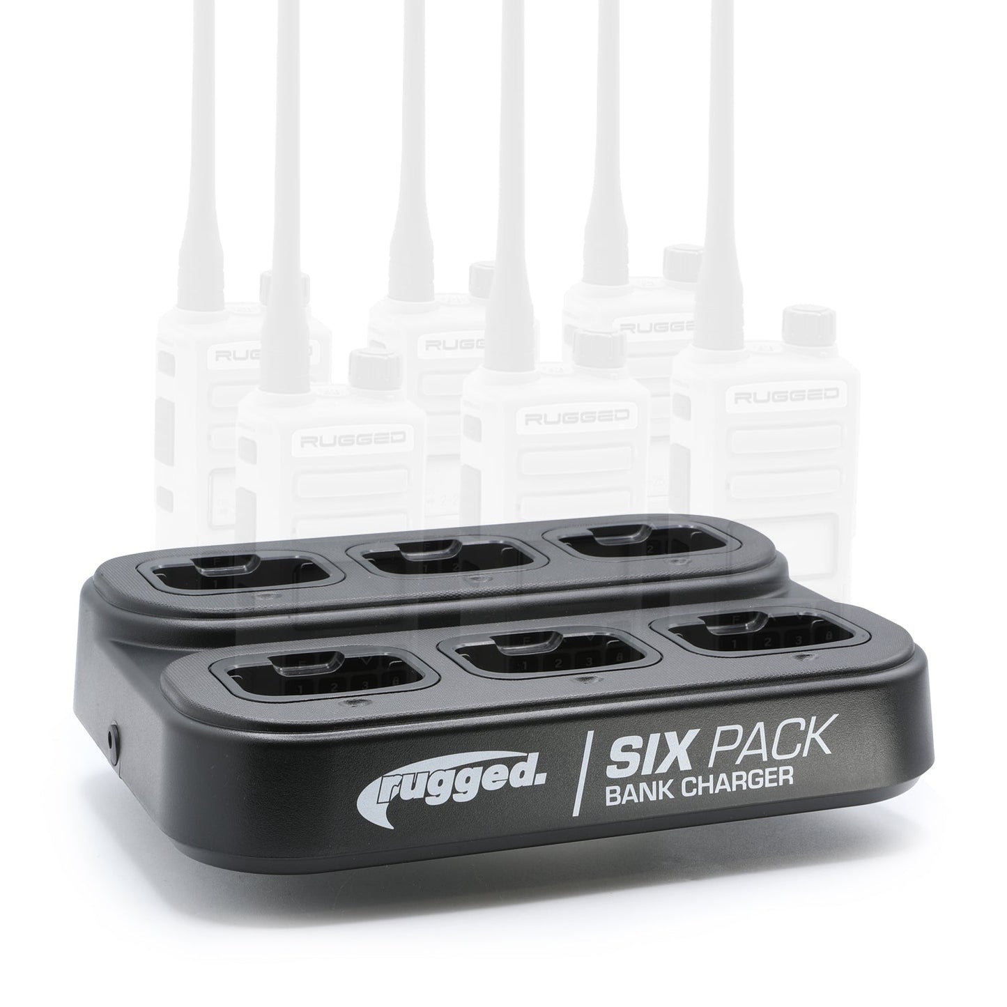 6-Pack Bank Charger for Handheld Radios GMR2