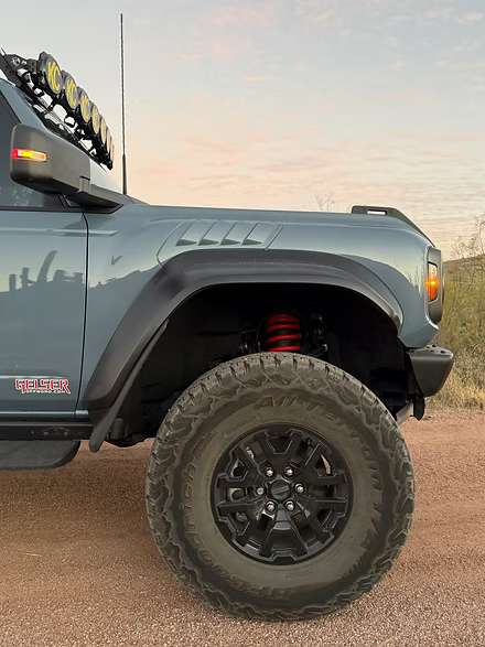 Geiser Progressive Lift Springs | Ford Bronco Raptor | Front & Rear | Direct-Fit Coil Upgrade