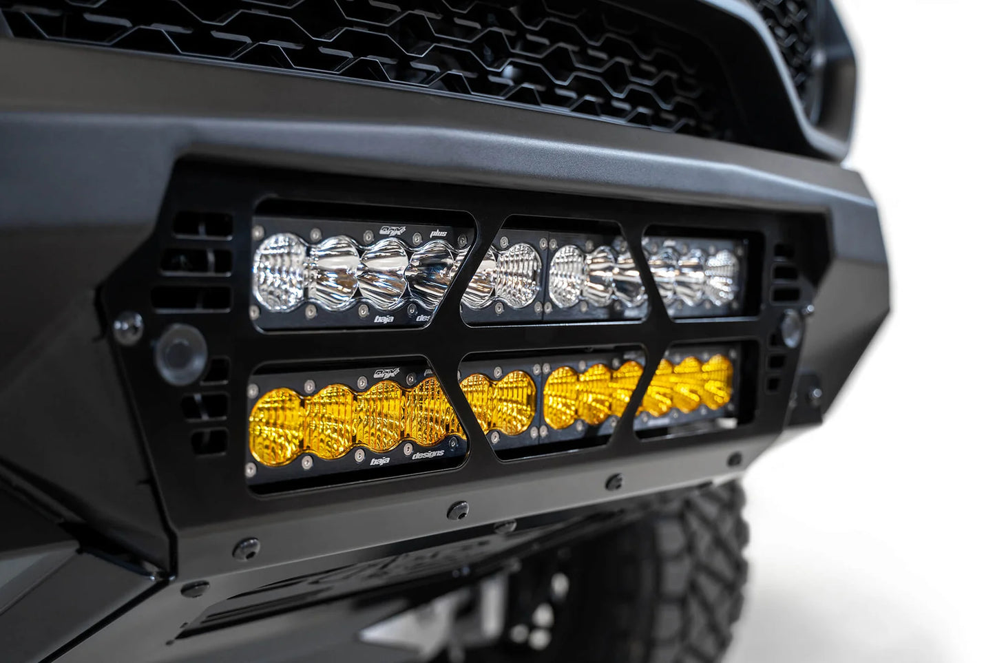 ADD 2021-2024 RAM 1500 TRX BOMBER FRONT BUMPER (20 INCH LIGHTS)