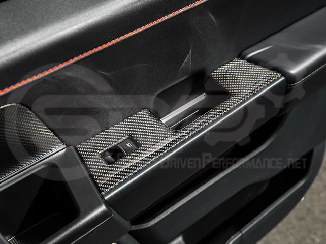 2021+ Ford Raptor/R Carbon Fiber Rear Door Side Panel Cover