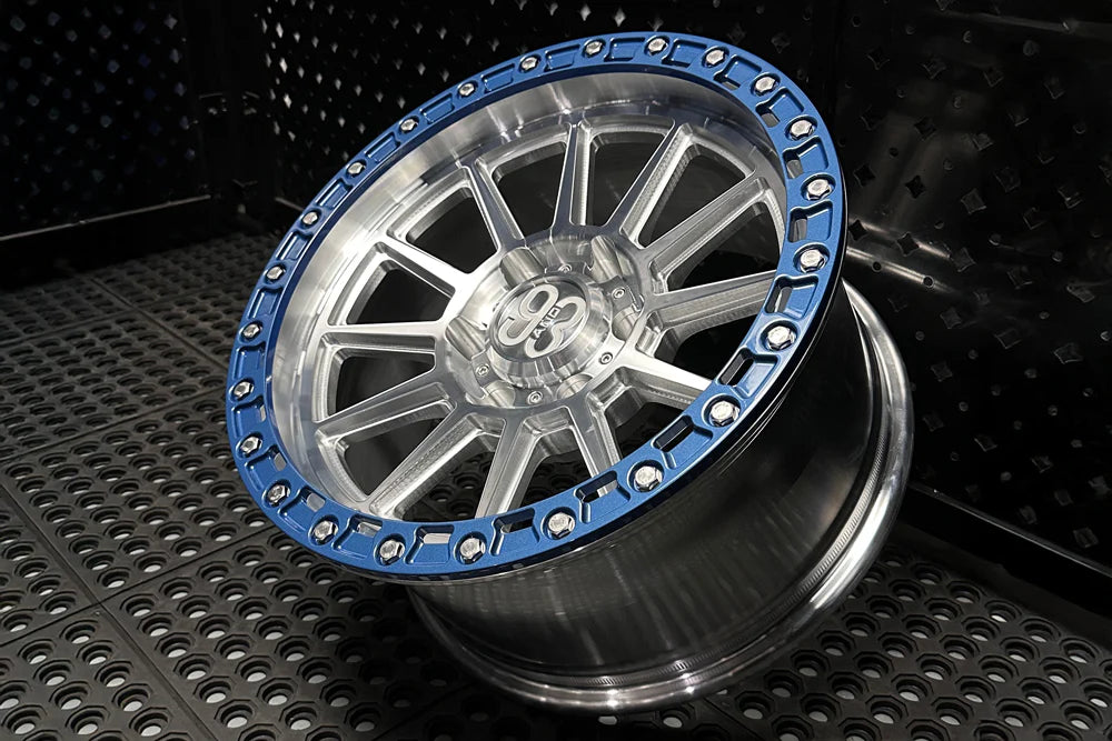 9&3 Wheels FR-11R | 6061-T6 Forged | Simulated Beadlock w/ Removable Ring
