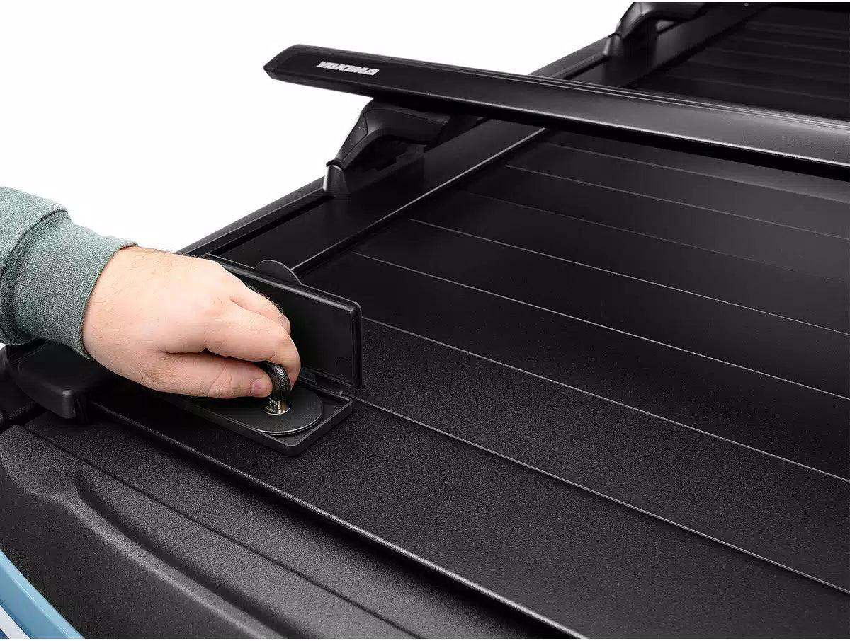 Retrax 2021-2024 Ford Raptor PRO XR Manual Retractable Tonneau Cover w/ T-Slot Rails