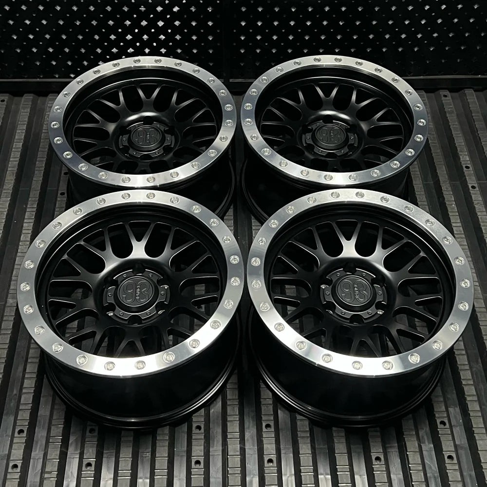 9&3 Wheels TX-01R | 6061-T6 Forged | Simulated Beadlock w/ Removable Ring
