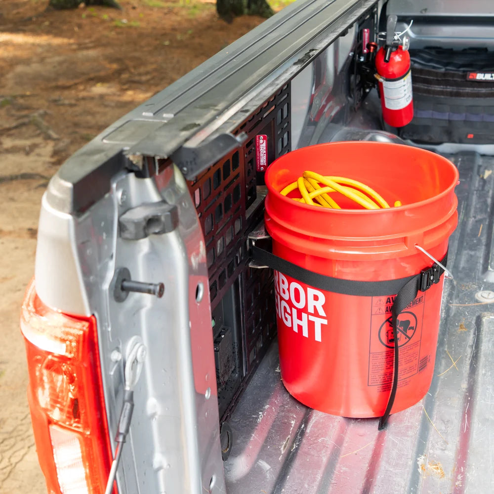 Builtright MOLLE Panel Propane Tank & Bucket Mount