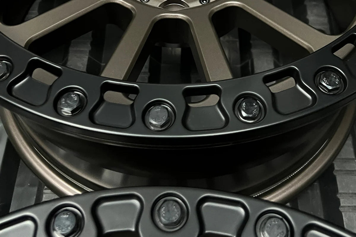 9&3 Wheels FR-12R | 6061-T6 Forged | Simulated Beadlock w/ Removable Ring