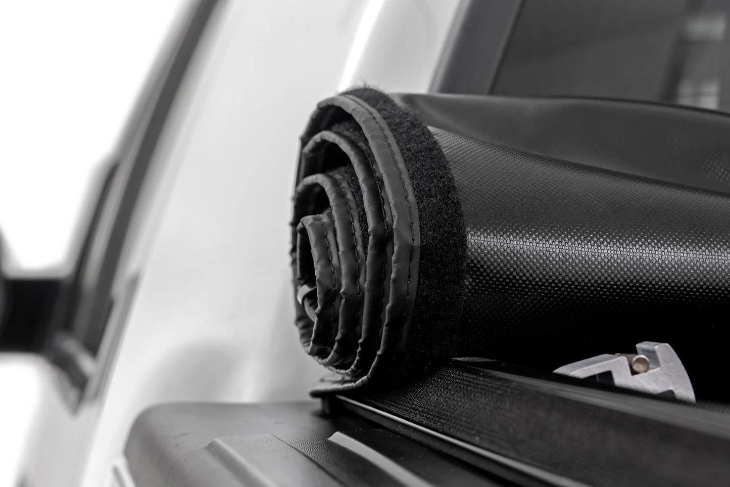 Rough Country Soft Roll Up Bed Cover - 2010-2014 Ford Raptor