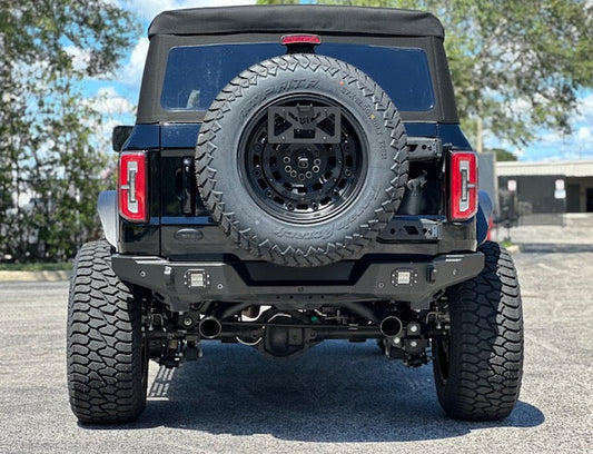 Turn Offroad 2021+ Ford Bronco Rear Bumper - Zero Series