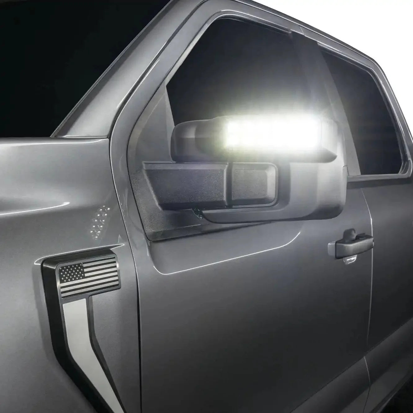 2021-2025 Ford Raptor LED Off-Road Side Mirror Ditch Lights