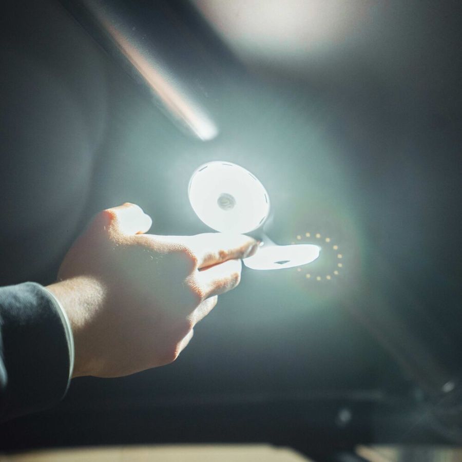 KC Hilites Dual Cyclone Dome Light Tube Clamp Claw Bundle - For Roll Cages