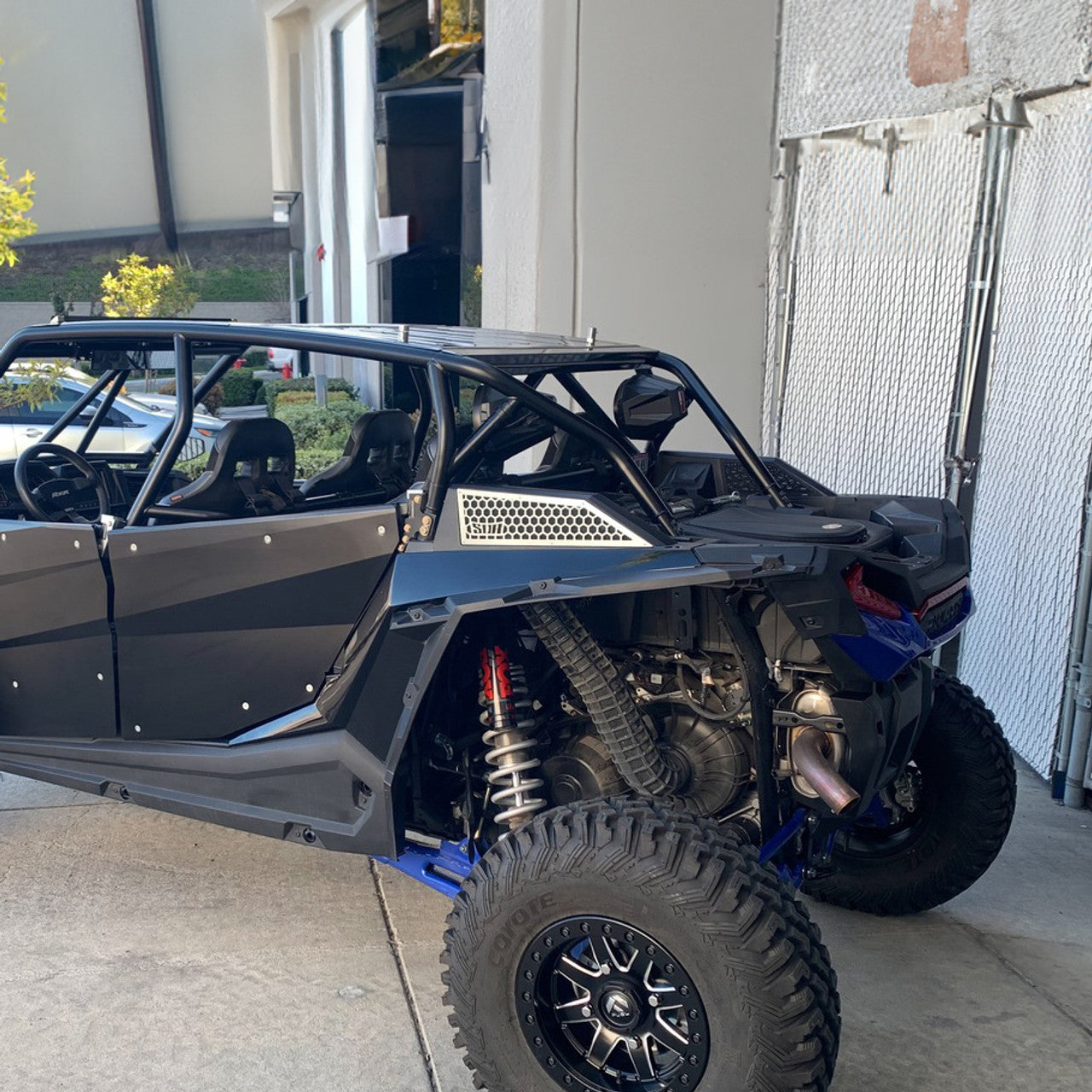 SDR Motorsports RZR TURBO Bed Side Grille