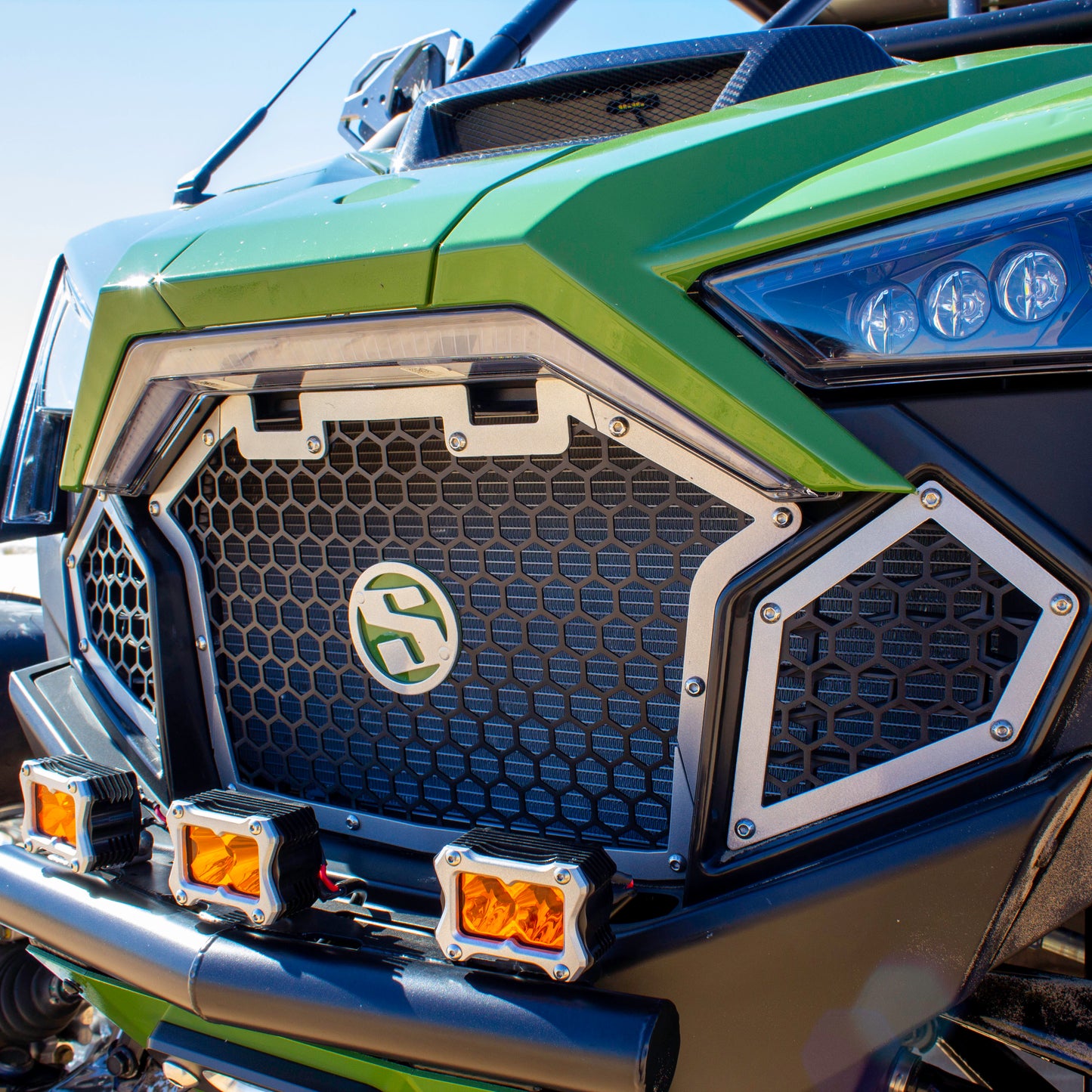 SDR Motorsports Polaris Pro-R/Turbo R Front Grille Kit
