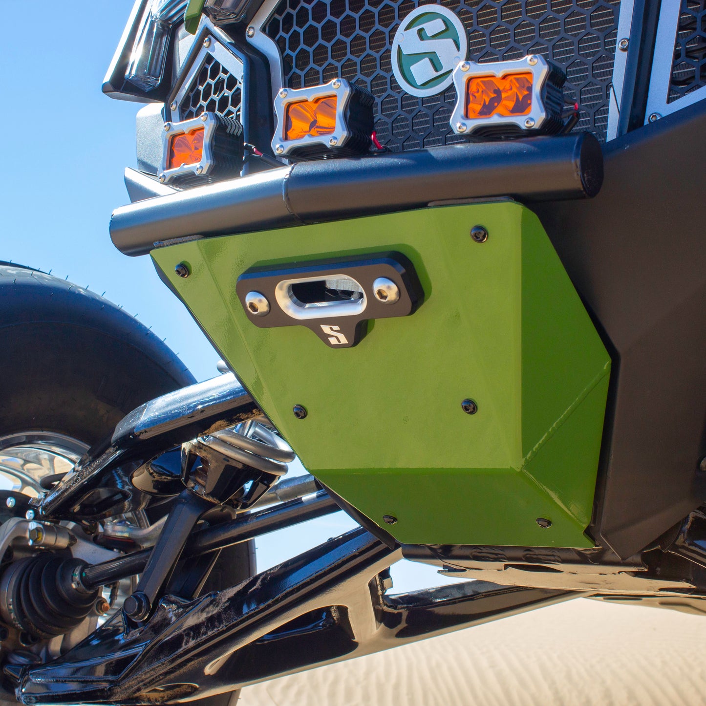 SDR Motorsports Polaris Pro R / Turbo R / Pro S Winch Single Tube Front Bumper