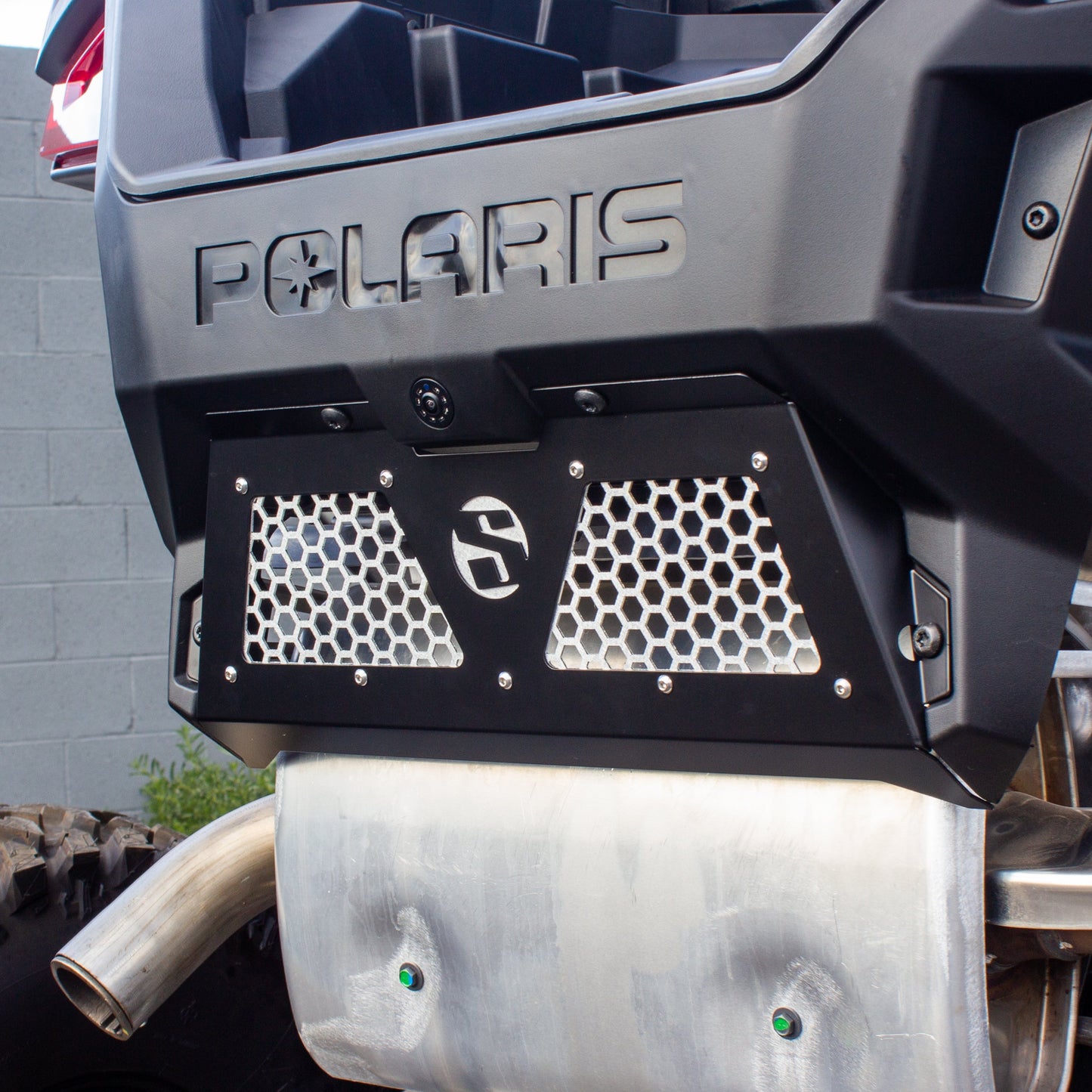 SDR Motorsports Polaris Turbo R/Pro XP Rear Exhaust Cover