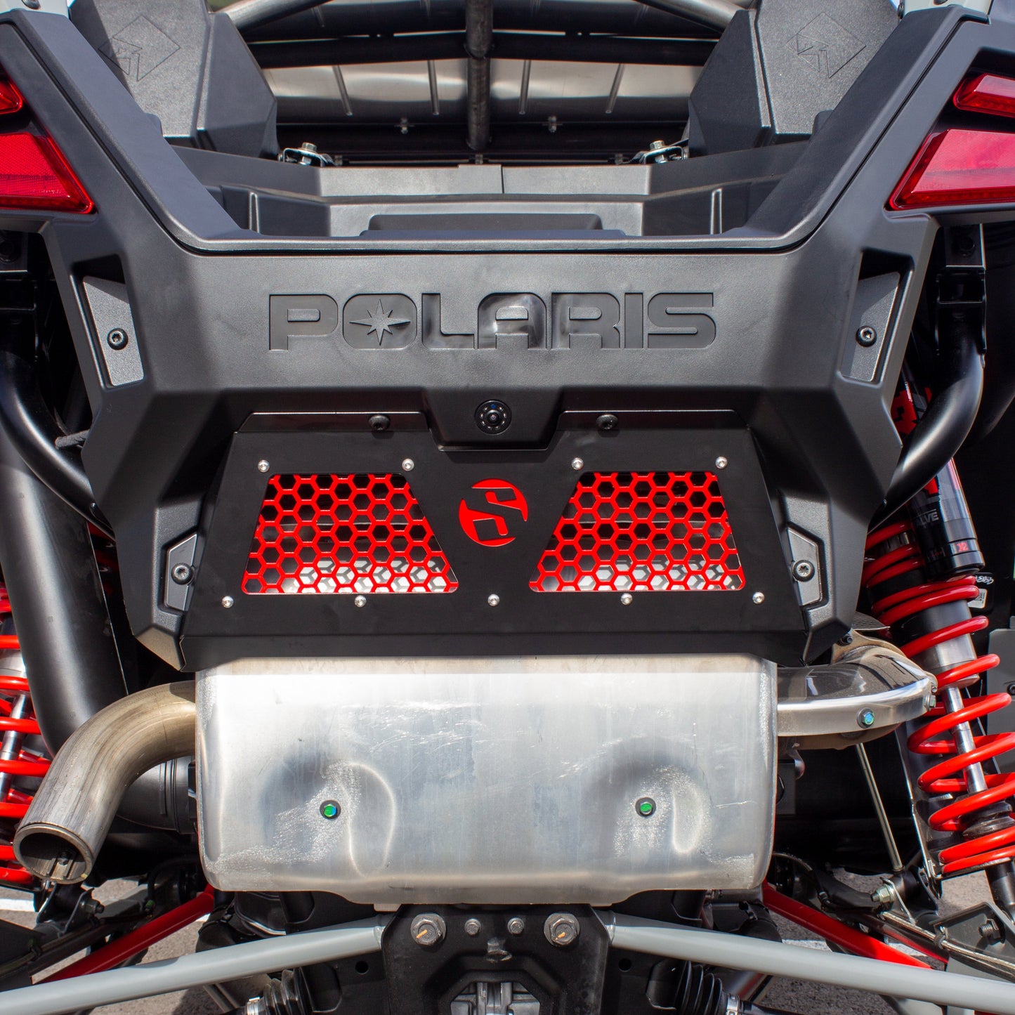 SDR Motorsports Polaris Turbo R/Pro XP Rear Exhaust Cover