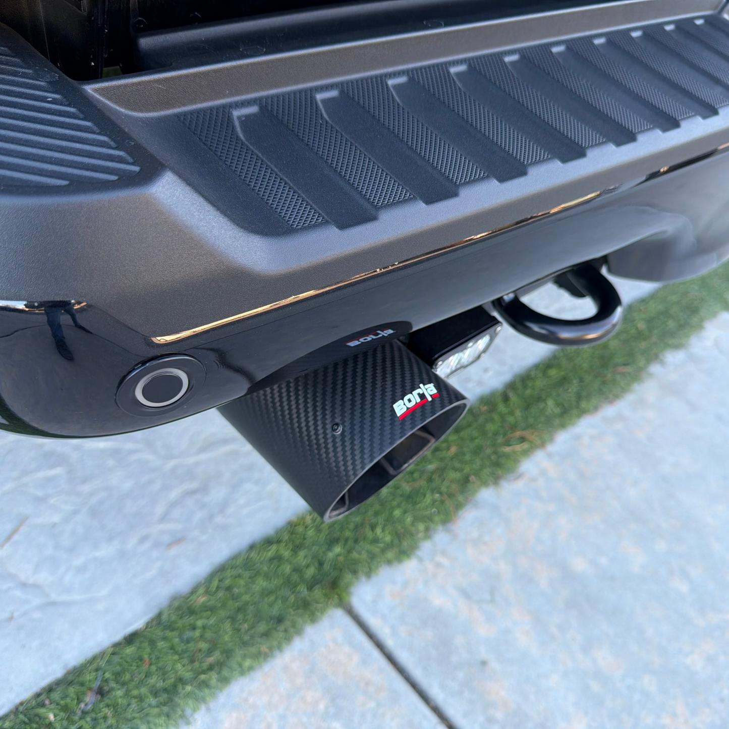 Borla 2021-2026 Ford Raptor/R Tail Pipe Kit - Carbon Fiber Black Anodize