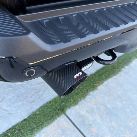Borla 2021-2026 Ford Raptor/R Tail Pipe Kit - Carbon Fiber Black Anodize